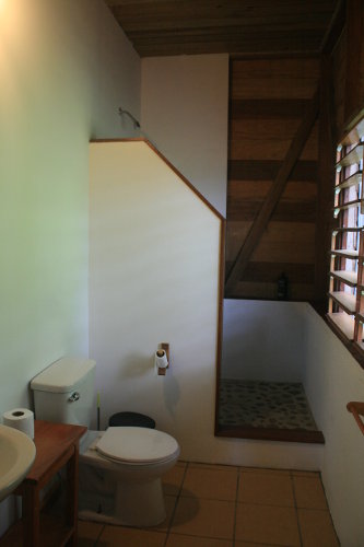 Private bathroom with hot water